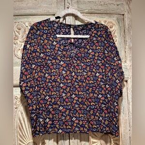 EUC Madewell Rhyme Top /Garden Party, XXL/